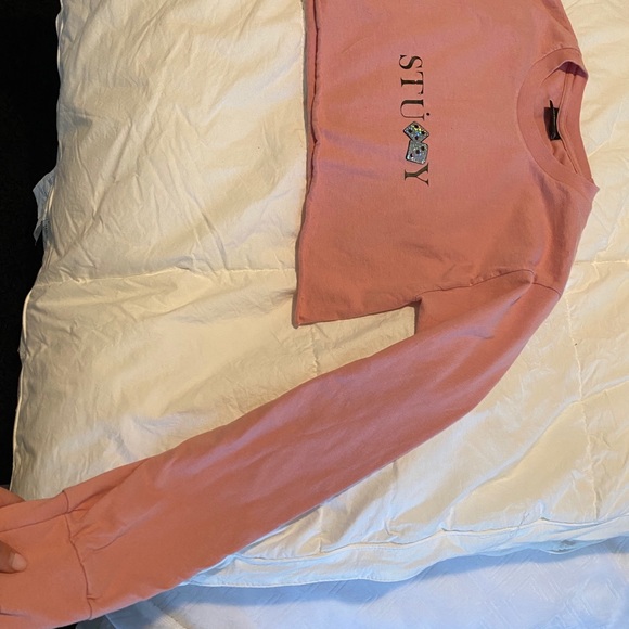 Stussy crop top shirt in size Small. - Picture 2 of 4
